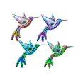 thumbnail image 1 of Iron Large Hummingbird Home Hanging Wall Art Decor, 1 of 8