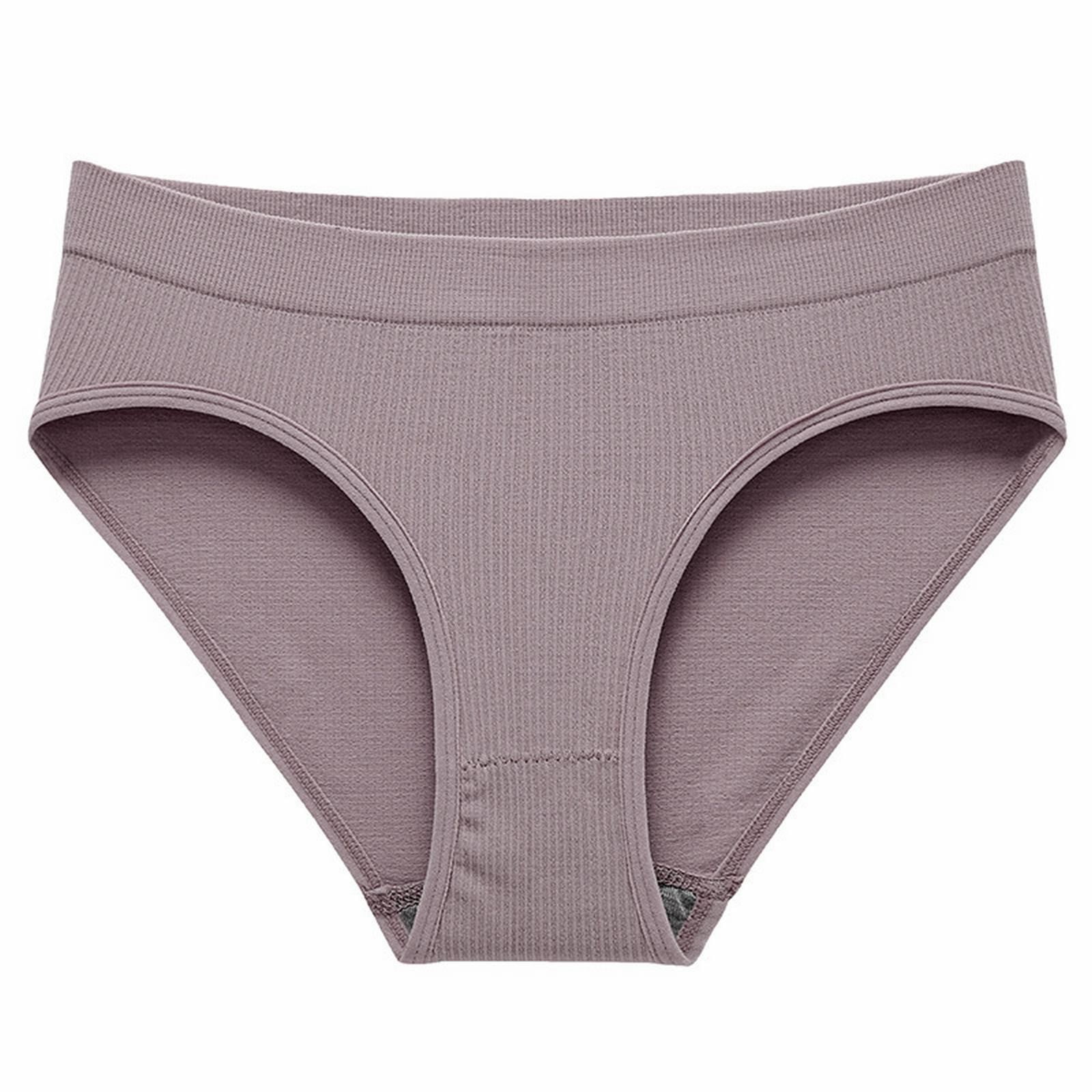 ANNYISON Womens Underwear, Soft Cotton High Waist Breathable Solid Color  Briefs Panties for Women, Grey +2 Black+2 Beige, Small : :  Clothing, Shoes & Accessories
