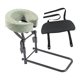 thumbnail image 2 of Reposacabezas de masaje para cama, almohada facial de esponja, portátil, versátil, ergonómico. Verde, 2 of 9