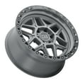 thumbnail image 2 of Black Rhino Kelso 17X9 5X127 -18Et 112.1Cb Battleship Gray W/ Black Ring Wheel, 2 of 3