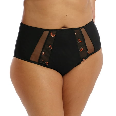 

Elomi Sachi Matching Full Brief (4354) 3XL Black Butterfly