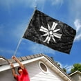 thumbnail image 3 of Yanbooch Far Cry Flag, Eden's Gate Black Flag banner with Grommets Man cave Decor 3x5Feet, 3 of 5