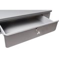 thumbnail image 2 of Bureau Mural, 34-1/2 Pouces L x 28 Pouces P x 31 Pouces H, Gris, 2 of 2