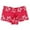Red, variant on Panties for Women,Elegant Lace Transparent Triangle Underpants for Women with Contrast Rose Floral Pattern Design,Womens Underwear,White,XL