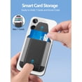 thumbnail image 4 of Funda magnética Miroddi para iPhone MagSafe, color gris, 4 of 8