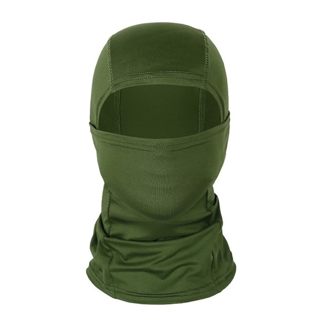 GLFILL Summer Cycling Hood Sun Protection Scarf Helmet Liner Cap Balaclava Breathable Military Green