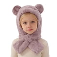 thumbnail image 2 of TIANZEN Winter Kids Hat With Scarf And Ear Soft Lined For Boys Girls Toddler Cold Weather Baby Winter Hat Set Boy, 2 of 6