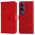 thumbnail image 1 of Funda tipo cartera GANGXUN para Vivo V50 Lite , diseño girasol, cuero PU, soporte, cierre magnético, tarjetero, 1 of 5