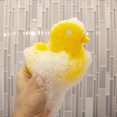 thumbnail image 3 of Innobaby Bathin' Smart Silicone Duck Antimicrobial Bath Scrub for Babies, Toddlers and Kids, 3 of 6