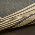thumbnail image 6 of Nourison Horizon Indoor/Outdoor 6' x 9' Charcoal Modern Rug, 6 of 9