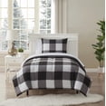 thumbnail image 1 of Juego de Edredón Sweet Home Collection de Tartán Buffalo para Cama Individual, 1 of 6