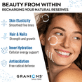 thumbnail image 2 of Granions Marine Collagen Peptides Powder Pomegranate, Hyaluronic Acid + Biotin + Vit C, 275g, 2 of 10