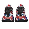 thumbnail image 5 of Queen Elizabeth II Memorial Always In Our Hearts Union Jack Shoes Sneakers Black Size 11, 5 of 7