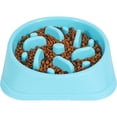 thumbnail image 1 of Comedero para perros, alimentación lenta, ecológico, duradero, no tóxico, prevención de asfixia, tazón de diseño saludable para detener la hinchazón, 1 of 5