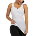 thumbnail image 6 of Set of 3 TaLELINTA Tops for Women Undershirts Camis Tops Body Shaper Lightweight Camisole Workout Yoga TaLELINTA Built in Removable Padded Camisoles Tops, 6 of 8