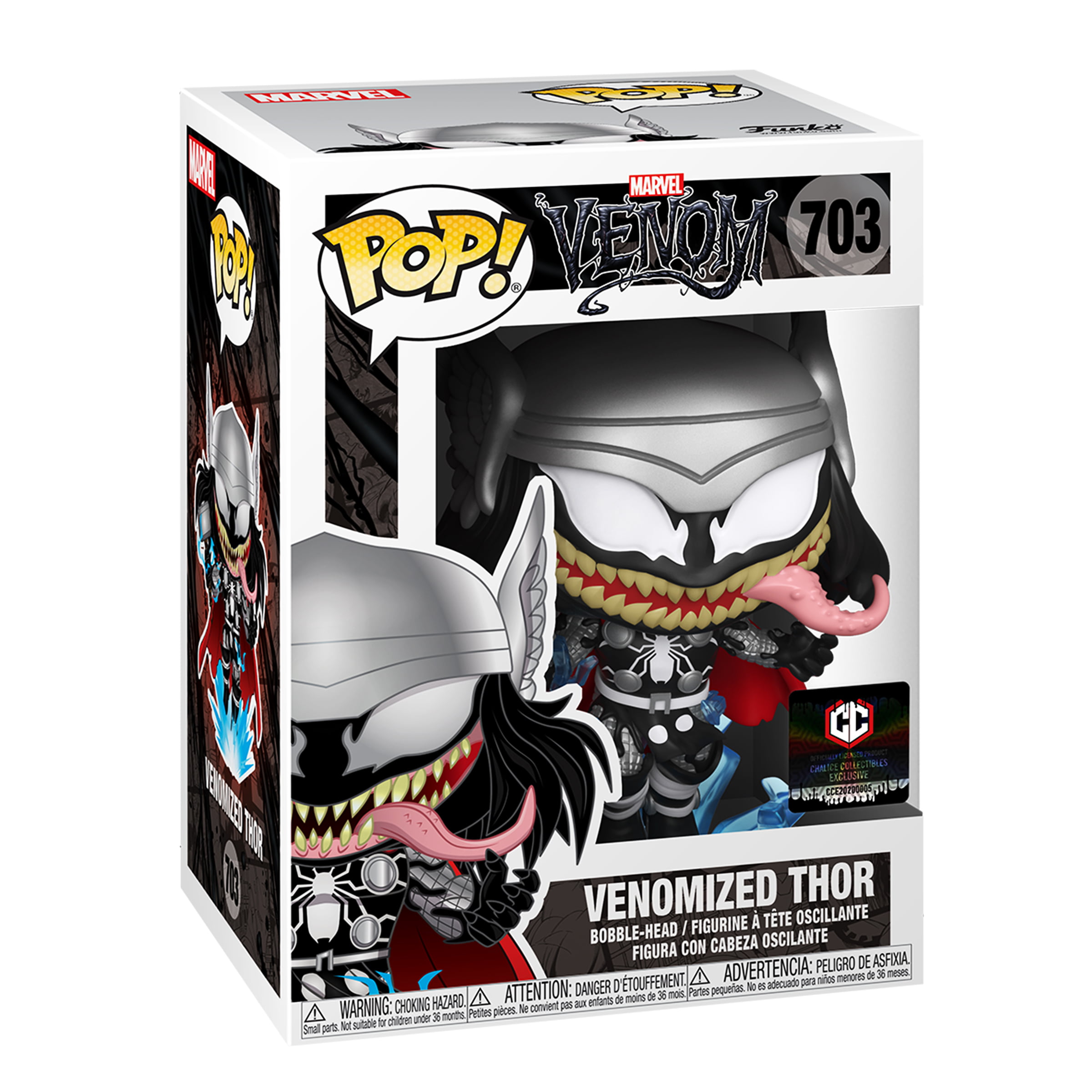 Marvel Venomized Thor Chalice Exclusive #703 Funko Pop 