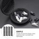 thumbnail image 4 of USHOBE 100Ud Clips Multifuncionales Para Cable De Auriculares Giratorios Portátiles Y Negro, 4 of 5