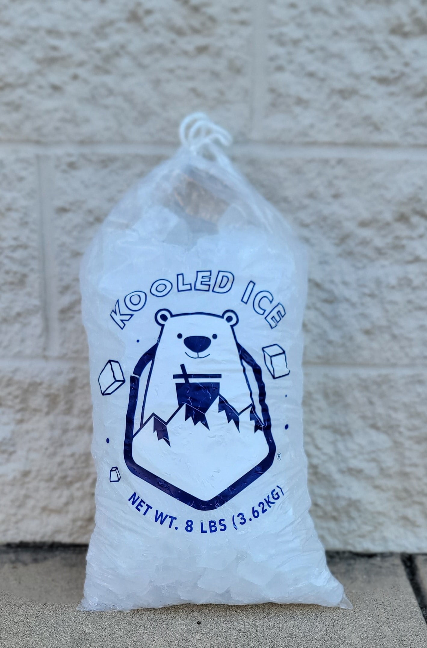 Heavy Duty Ice Poly Bags 3 mil (50 lb)