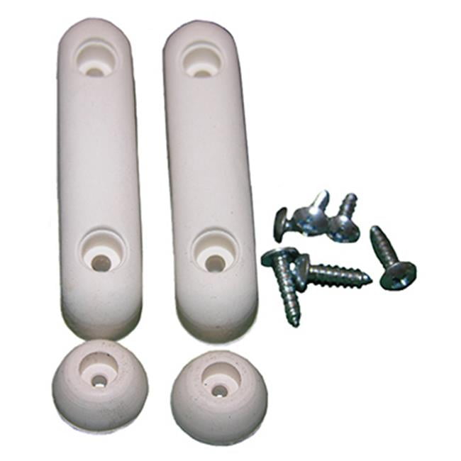 023241 10 Piece Rubber Toilet Seat Bumper Kit