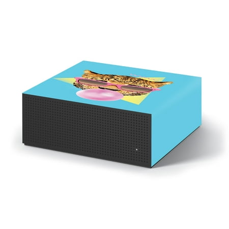 Skin For Amazon Fire TV Recast - Bubble Gum Cheetah | MightySkins Protective, Durable, and Unique Vinyl Decal wrap cover | Easy To Apply, Remove, and Change Styles