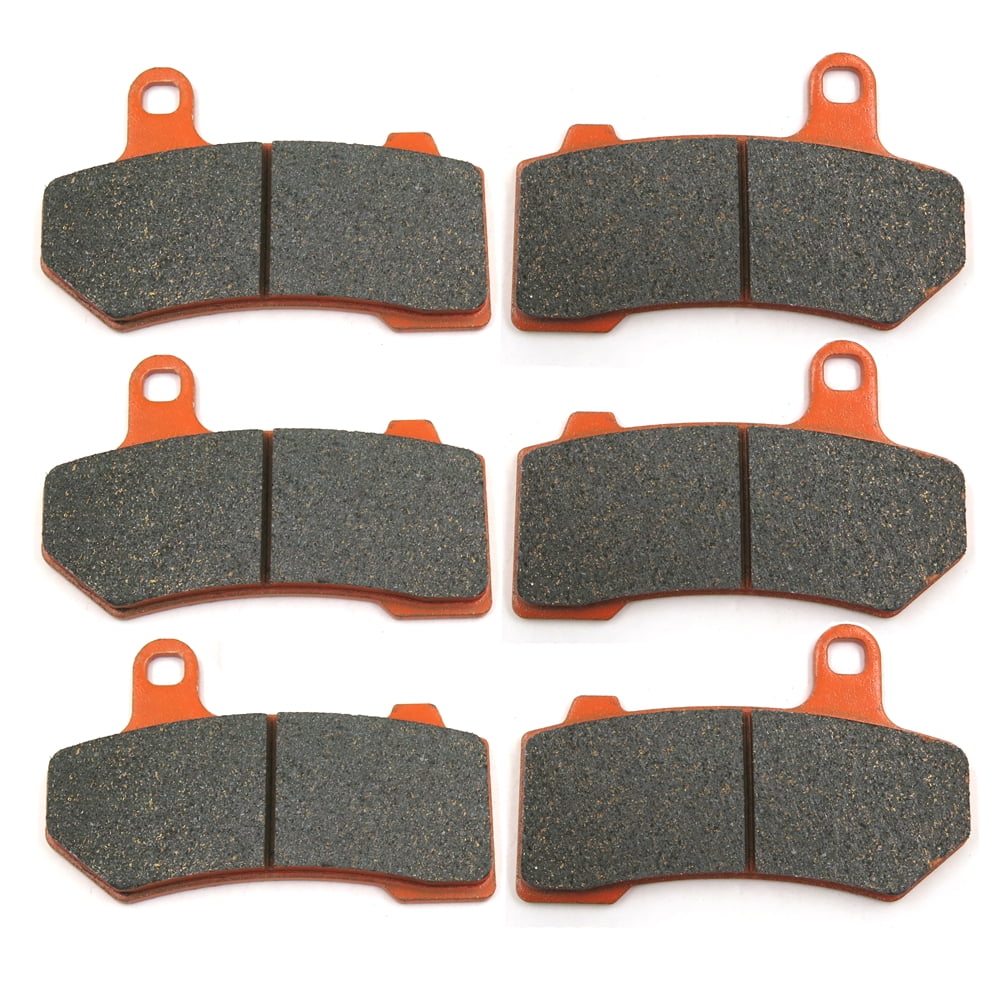 HTTMT Replacement of FA409 Brake Pads for Harley Touring FLTR Road