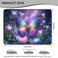 thumbnail image 7 of FOR U DESIGNS Galaxy Butterfly Flower Print Cargo Liner All Weather Trunk Protection for Dogs Cats Vacuum Cleanable Trunk Liner Non-Slip Durable Cargo Mat for SUV Truck Sedan, 7 of 7