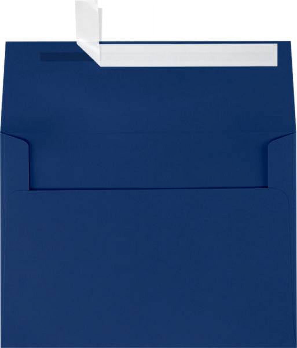 LUXPaper A7 Invitation Envelopes, 5 1/4 x 7 1/4, Navy, 250/Pack