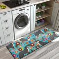 thumbnail image 3 of Bernese Mountain and Flower Kitchen Rug Mat,Kitchen Runner Rugs Non Skid Washable,Decorative Kitchen Floor Mats for Kitchen,Sink,Laundry,17"x47.2", 3 of 7