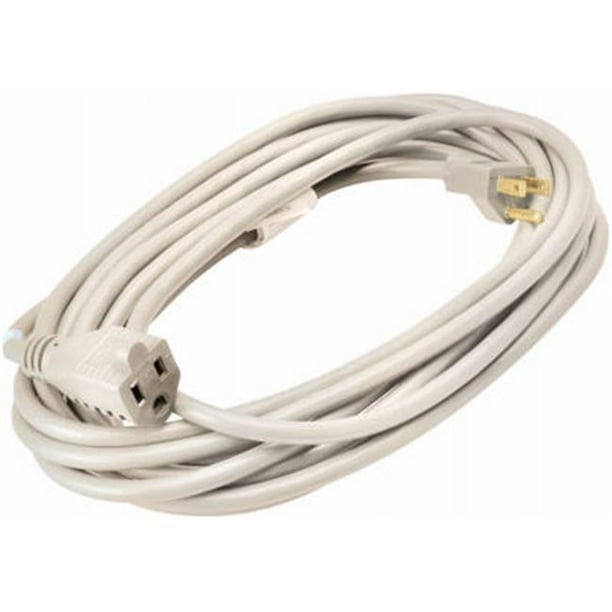 Master Electrician 02352ME01 20 ft. White Outdoor Extension Cord