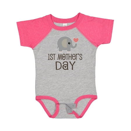 

Inktastic 1st Mothers Day Outfit Gift Baby Boy or Baby Girl Bodysuit