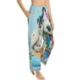 thumbnail image 2 of Haiem A Funny Little Dalmatian Puppy Women's Pajama Pants Ultra Lightweight Pjs Bottoms Sleepwear Bottom Pants With Pocket Drawstring-Small, 2 of 9