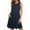 Dark Blue, variant on Aloohaidyvio Dresses for Women,Summer Dresses for Women Beach Solid Color Sundress Casual Pockets Boho Tank Dress