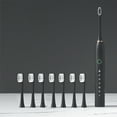 thumbnail image 1 of Toothbrush, Toothbrush With 8 Brush Heads, Smart 6-speed Timer Toothbrush IPX7, 1 of 8