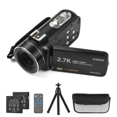Andoer Digital Video Camera Camcorder Full HD 2.7K 30FPS 30MP IR Night Vision Vlogging Camera Recorder Video Camera for Youtube