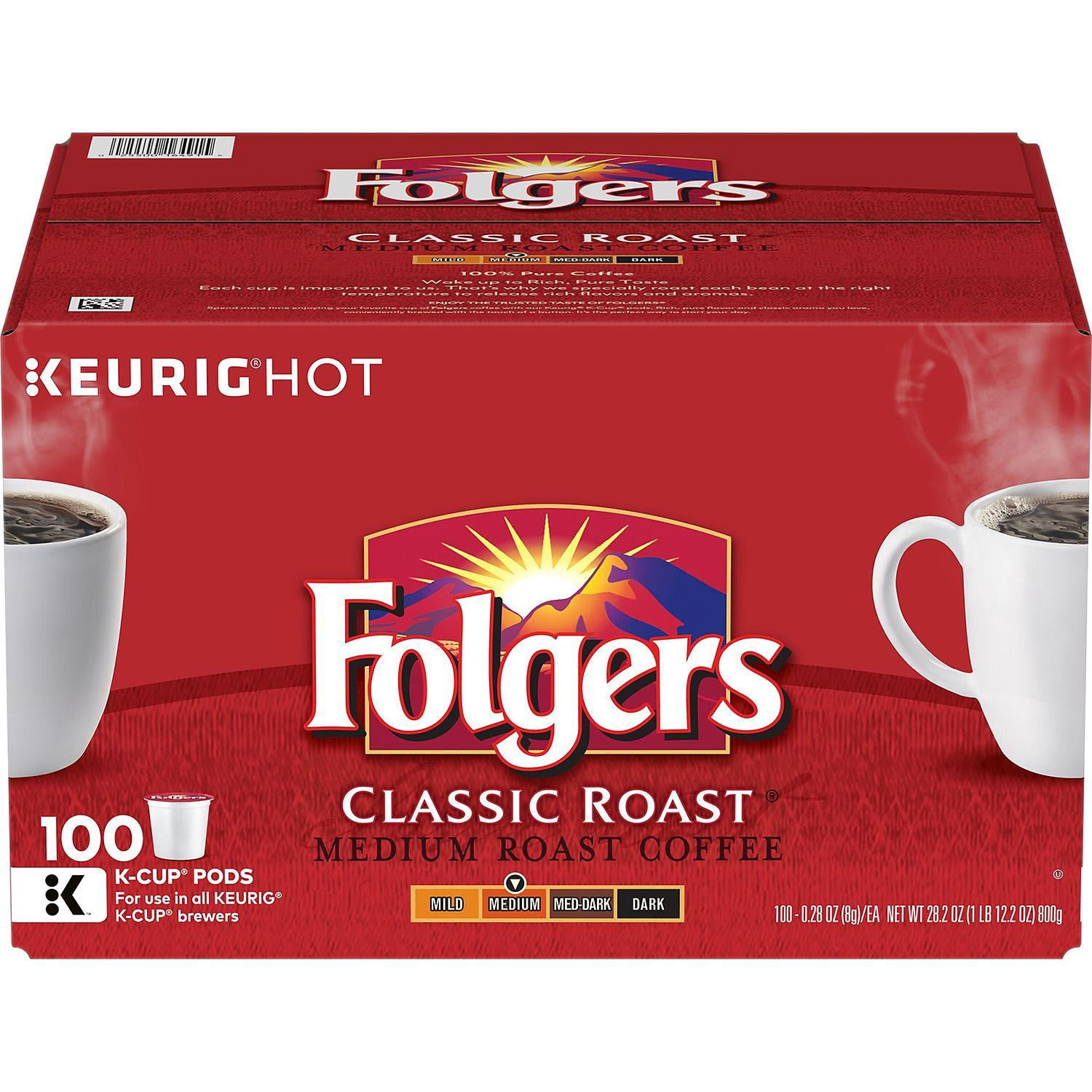 Folgers Classic Roast Coffee K-Cups 