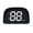 White, variant on Car Global Position System Speedometer Digital Display Speed Meter Car HeadUp Display