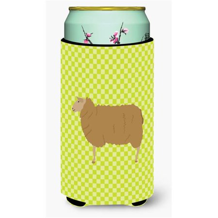 

East Friesian Sheep Green Tall Boy Beverage Insulator Hugger