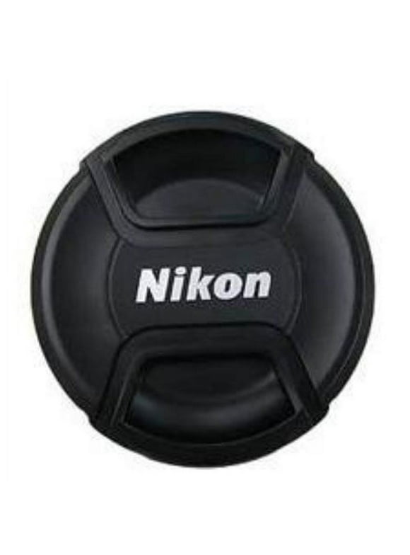 Replacement Snap-On Lens Cap Cover Center Pinch for Nikon AF-P DX NIKKOR 18-55mm f/3.5 G VR Digital Cameras with Leash , Cleaning kit and cap Holder.