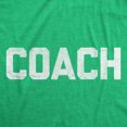 thumbnail image 2 of Mens Funny T Shirts Coach Sarcastic Sports Team Graphic Novelty Coaching Tee For Men Graphic Tees, 2 of 9