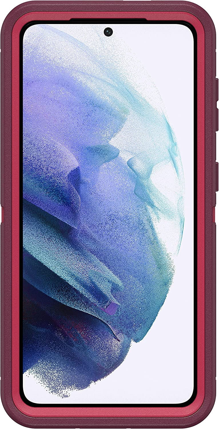 OtterBox Galaxy S21 5G (Only) - Defender Series Pro Case - Berry Potion (Raspberry Wine/Boysenberry) - Screenless Edition - Rugged & Durable - with Port Protection - Holster Clip Included - Non-Retai