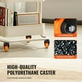 thumbnail image 3 of Vevor GYLQXGJAZ2INCGGQVV0 2 in. Caster Wheels, 110 lbs Load Capacity - Set of 4, 3 of 11