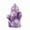 Amethyst, variant on Natural Clear Quartz, Citrine, Rose Quartz, and Amethyst Crystal Cluster Carving, 2.2 x 1.4 Inches, Approx. 5.7 x 3.5 CM Raw Stone Polished Decorative Mineral Crystal