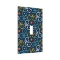 thumbnail image 6 of Zufioo Bicycle Colorful Print Switch Wall Plate, Dustproof and Heat-resistant Decorative Wall Switch Cover, Suitable for Residential and Commercial Areas-Mid-size, 6 of 8