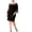 Black, variant on Women's Plus Embellished Sheath Dress 24W