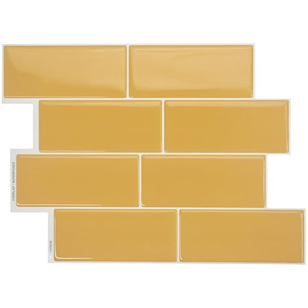 Smart Tiles - Peel and Stick Backsplash Tiles - Premium 3D Kitchen and Bathroom Tile