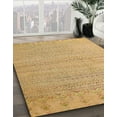 thumbnail image 2 of Ahgly Company Indoor Square Abstract Cinnamon Brown Area Rugs, 5' Square, 2 of 2