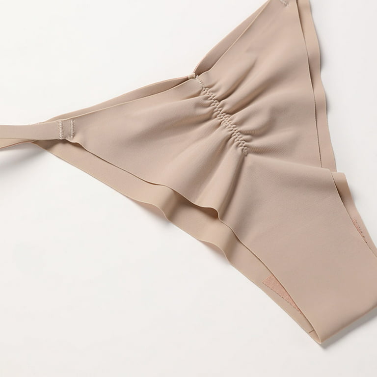 French Dressing Underwear Womens Women's Attract Sexy Viscose Filament Silk  Non Marking Underwear for (Beige, One Size) : : Clothing, Shoes &  Accessories