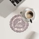 thumbnail image 5 of Posavasos navideños para copas de vino, posavasos para tazas de té, suministros de decoración para hoteles, restaurantes y el hogar., 5 of 6