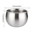 thumbnail image 3 of Stainless Steel Rice Cooker Inner Pot Durable Bakeware For Cooker For Cooking Rice And More, 3 of 6