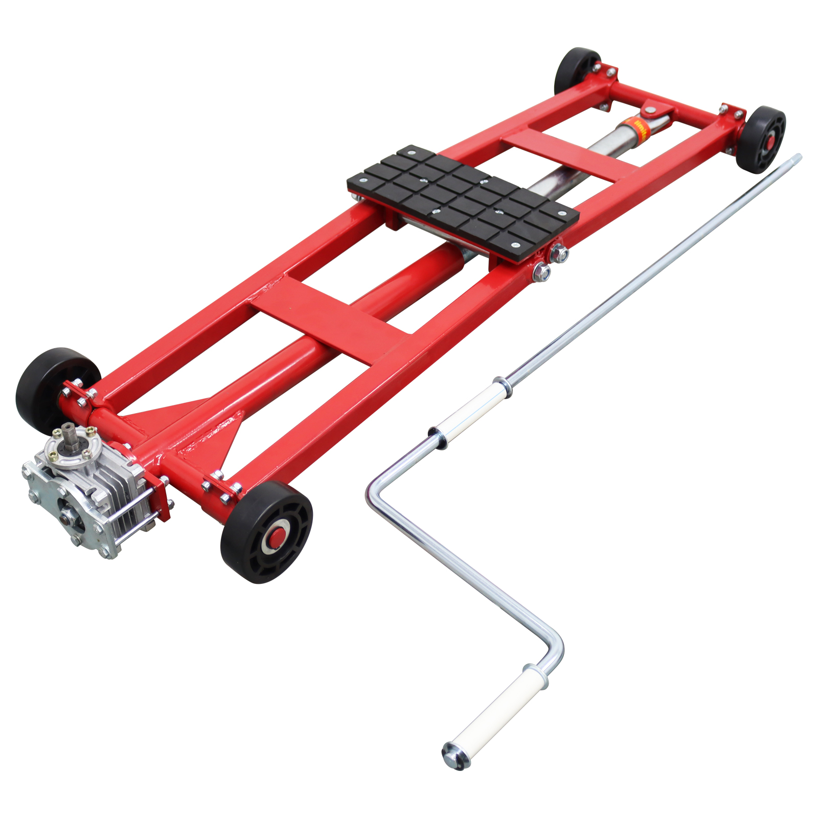 440Lbs Hydraulic Mechanical Car Door Jack & Bumper Handler Stand - Universal Red